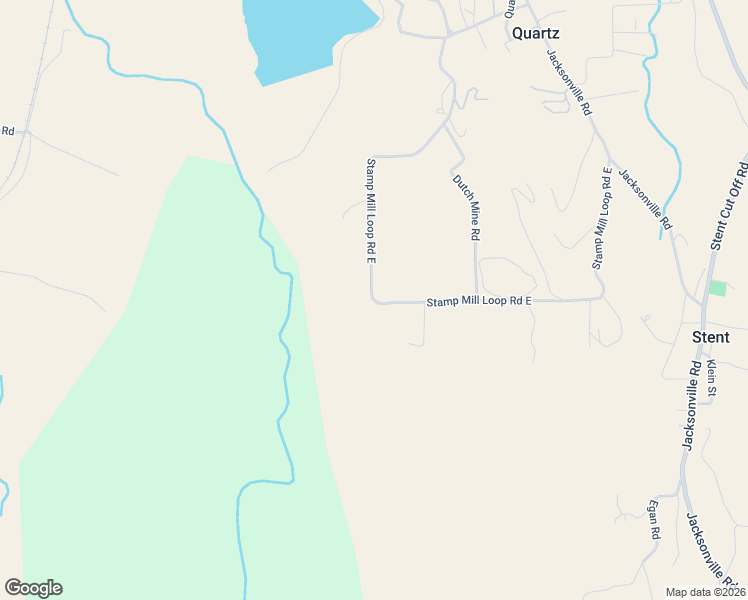 map of restaurants, bars, coffee shops, grocery stores, and more near 16365 Stamp Mill Loop Road East in Jamestown