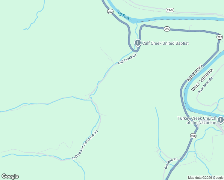 map of restaurants, bars, coffee shops, grocery stores, and more near 693 Calf Creek in Inez
