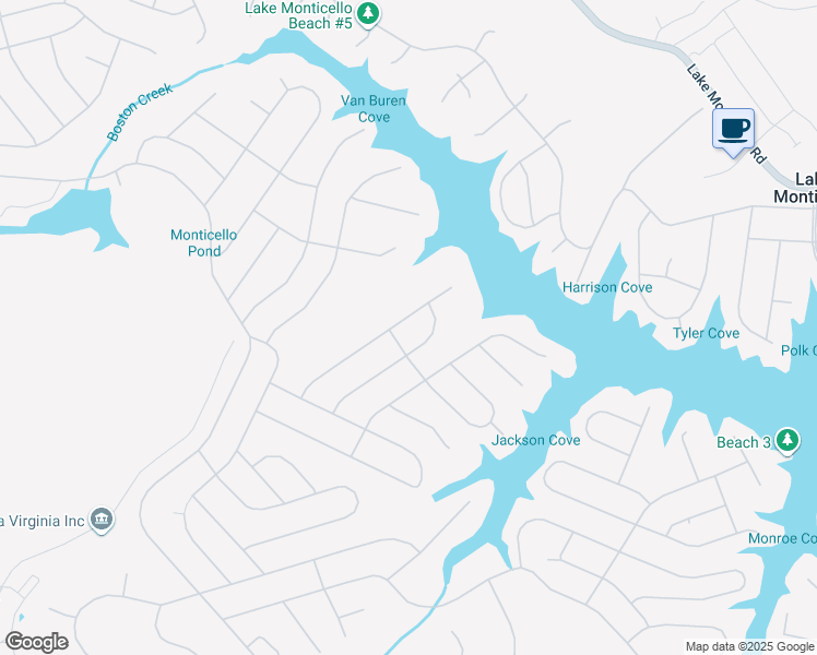 map of restaurants, bars, coffee shops, grocery stores, and more near 24 Fairwood Pl in Palmyra