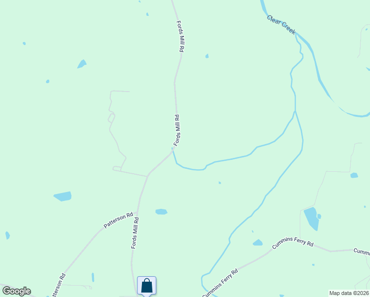 map of restaurants, bars, coffee shops, grocery stores, and more near 3550 Fords Mill Road in Versailles