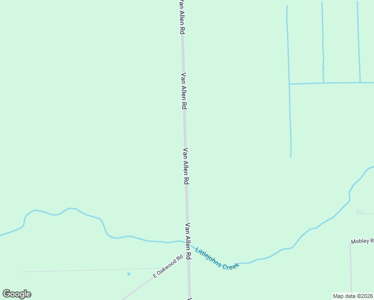 map of restaurants, bars, coffee shops, grocery stores, and more near 5488 Van Allen Road in Stockton