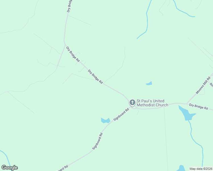 map of restaurants, bars, coffee shops, grocery stores, and more near 14689 Dry Bridge Road in Ruther Glen