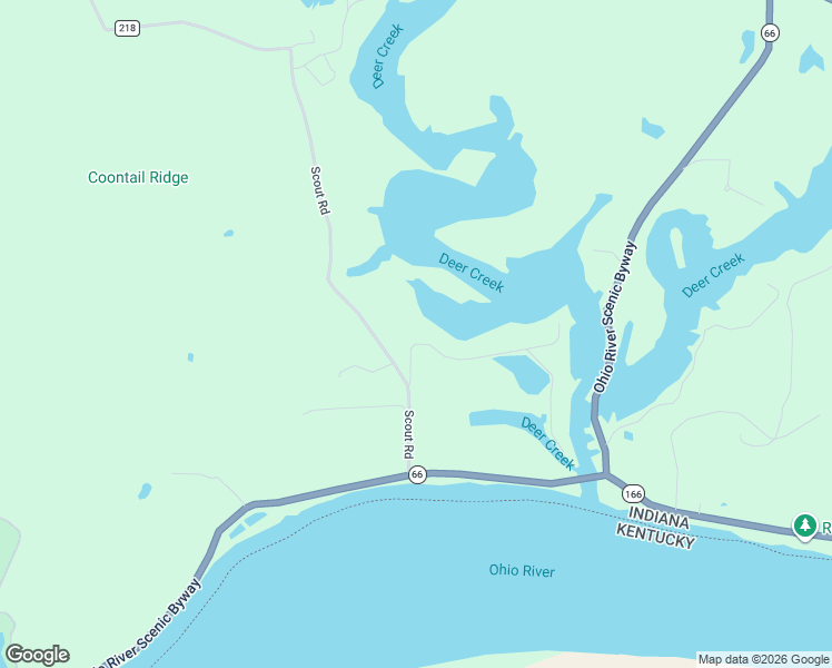 map of restaurants, bars, coffee shops, grocery stores, and more near 7018 Swallow Road in Cannelton