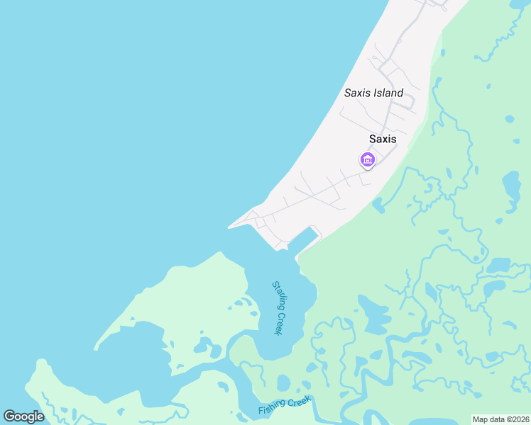 map of restaurants, bars, coffee shops, grocery stores, and more near Maryland 817B in Saxis