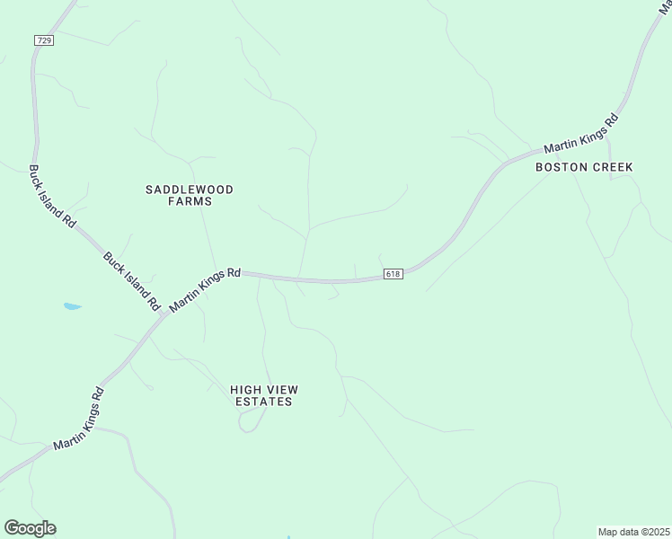 map of restaurants, bars, coffee shops, grocery stores, and more near 3126 Martin Kings Road in Charlottesville