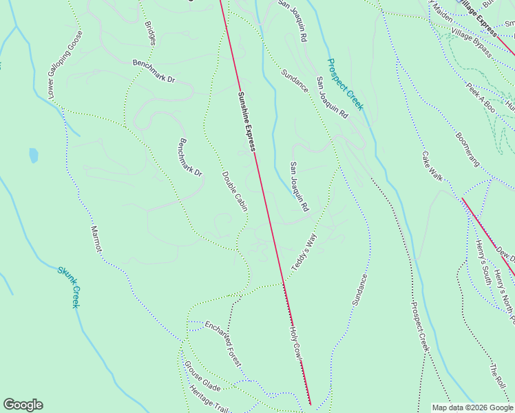 map of restaurants, bars, coffee shops, grocery stores, and more near 123-135 High Country Road in Mountain Village