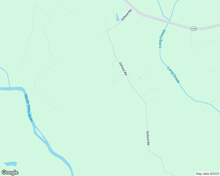 map of restaurants, bars, coffee shops, grocery stores, and more near 7387 Oak Tree Lane in Ruther Glen