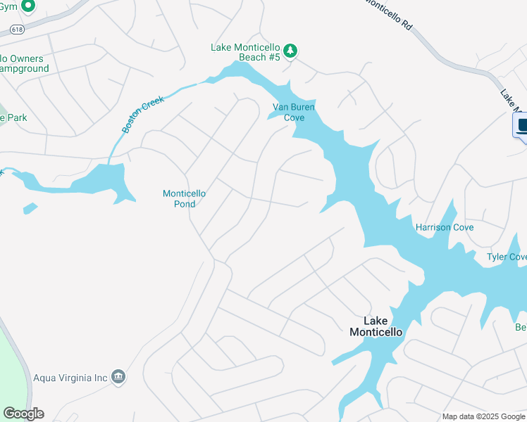 map of restaurants, bars, coffee shops, grocery stores, and more near 22 Marwood Drive in Palmyra
