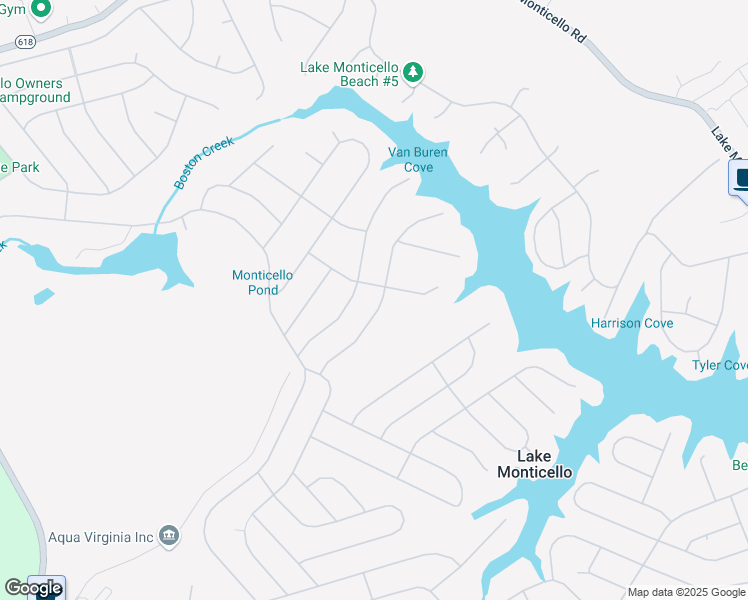 map of restaurants, bars, coffee shops, grocery stores, and more near 22 Marwood Drive in Palmyra