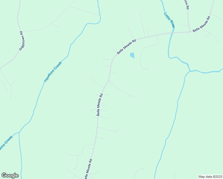 map of restaurants, bars, coffee shops, grocery stores, and more near 2272 Belle Meade Road in Bumpass