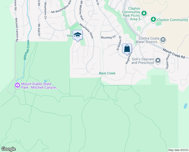 map of restaurants, bars, coffee shops, grocery stores, and more near 308 Mountaire Parkway in Clayton