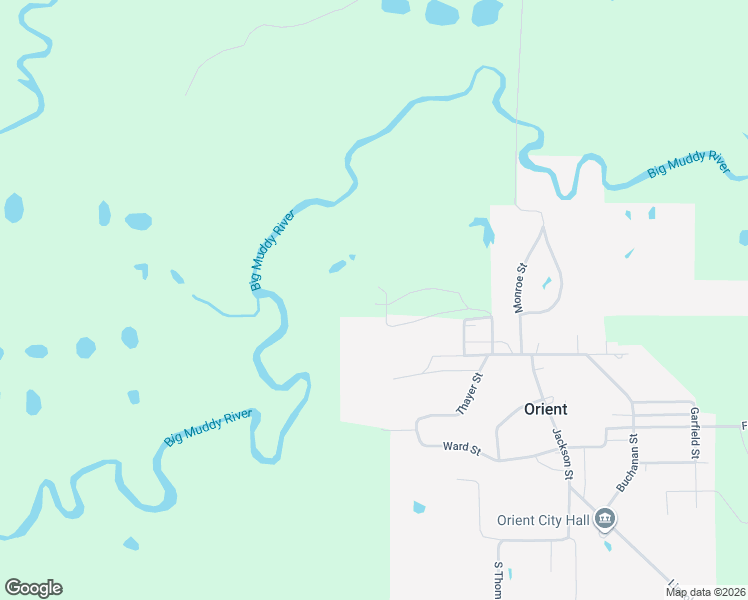 map of restaurants, bars, coffee shops, grocery stores, and more near Madison Road in West Frankfort