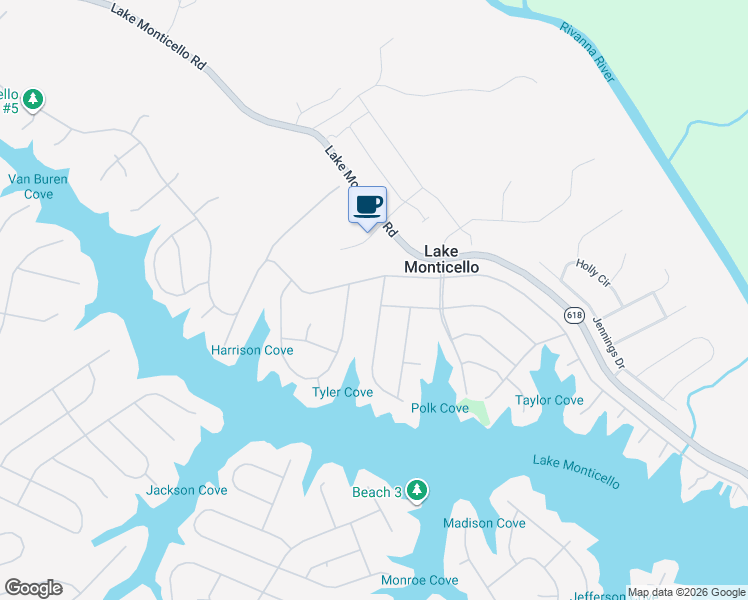 map of restaurants, bars, coffee shops, grocery stores, and more near 7 Tanglewood Road in Palmyra