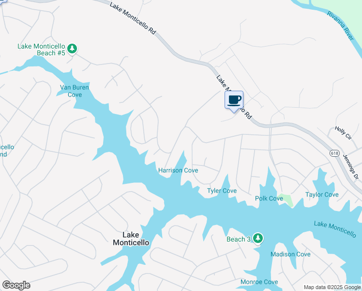 map of restaurants, bars, coffee shops, grocery stores, and more near 794 Jefferson Drive in Palmyra
