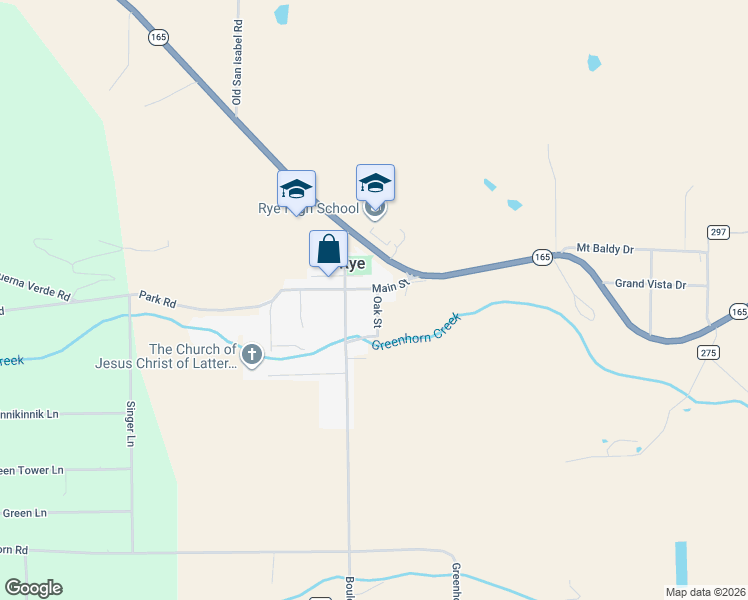 map of restaurants, bars, coffee shops, grocery stores, and more near 2075 North Main Street in Pueblo