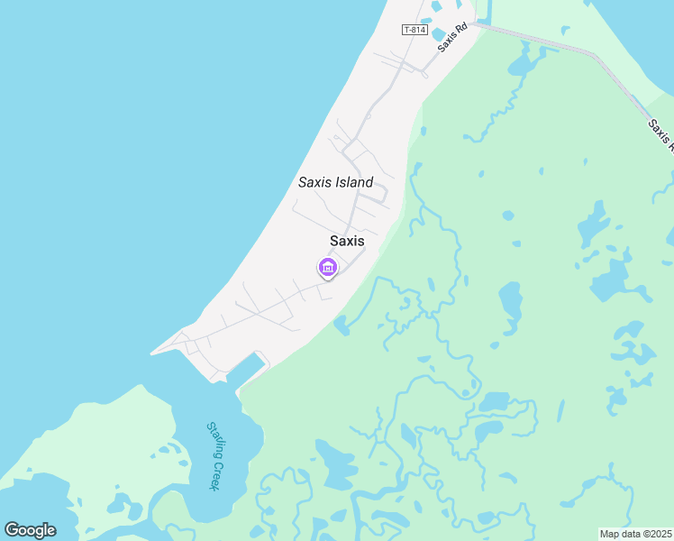 map of restaurants, bars, coffee shops, grocery stores, and more near 20118 Saxis Road in Saxis