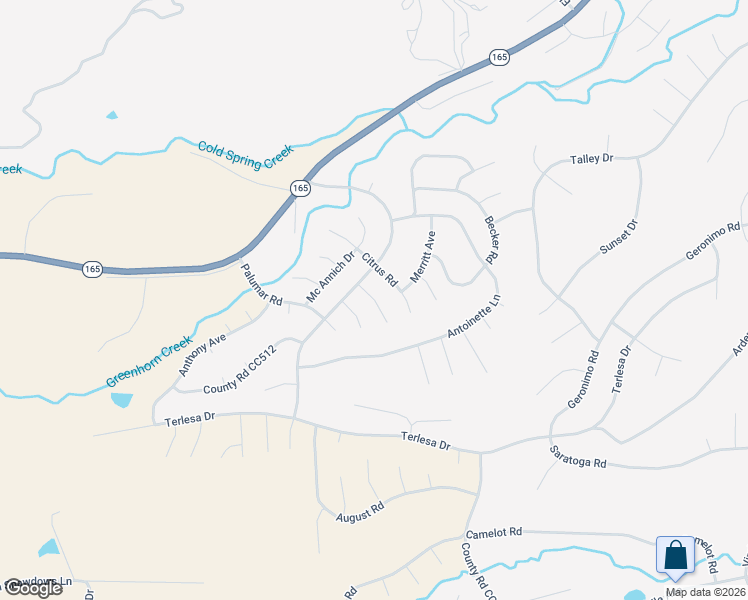 map of restaurants, bars, coffee shops, grocery stores, and more near Briar Court in Colorado City