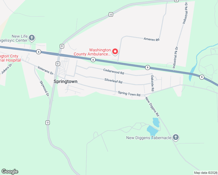 map of restaurants, bars, coffee shops, grocery stores, and more near 11055 Spring Town Road in Mineral Point