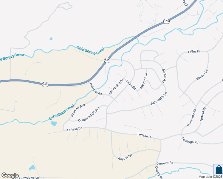 map of restaurants, bars, coffee shops, grocery stores, and more near Mc Annich Drive in Pueblo