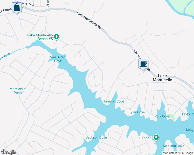 map of restaurants, bars, coffee shops, grocery stores, and more near 2-12 Pleasant View Terrace in Palmyra