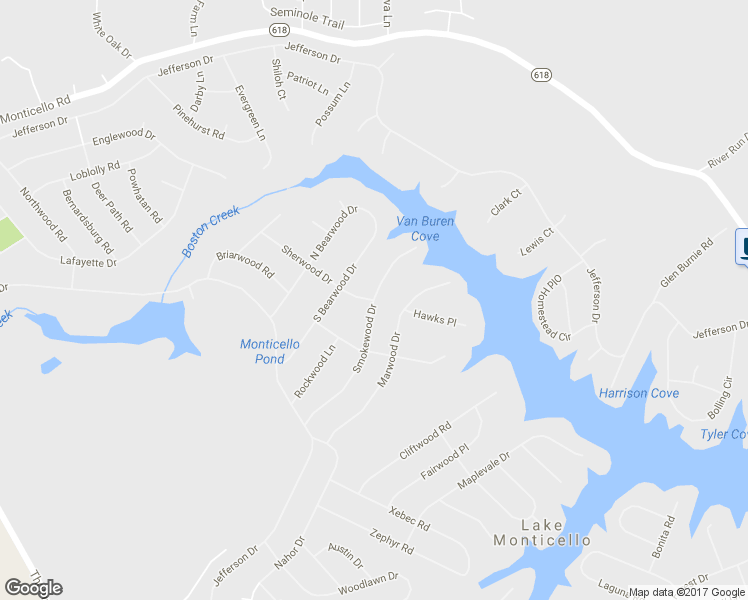 map of restaurants, bars, coffee shops, grocery stores, and more near 43 Smokewood Drive in Palmyra