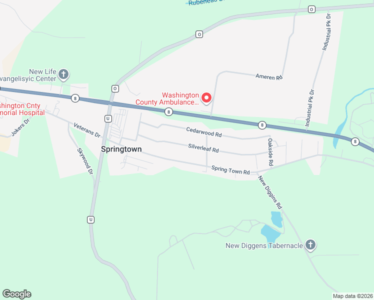 map of restaurants, bars, coffee shops, grocery stores, and more near 11055 Spring Town Road in Mineral Point
