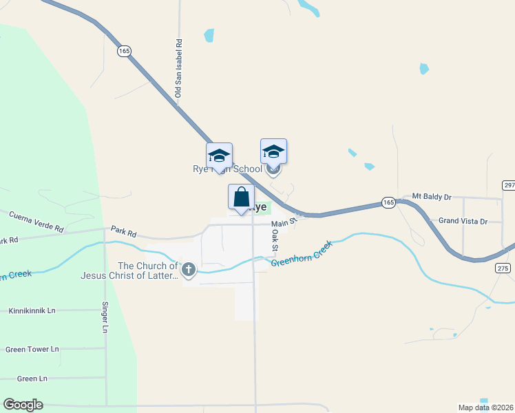 map of restaurants, bars, coffee shops, grocery stores, and more near in Rye