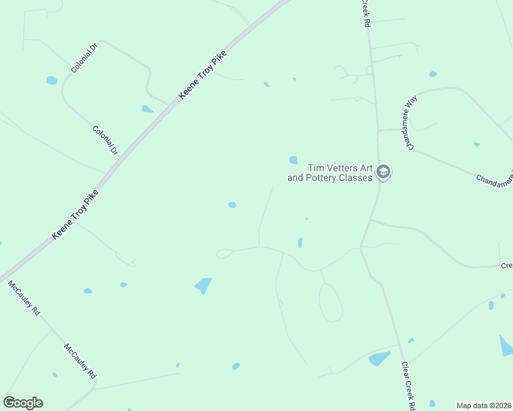 map of restaurants, bars, coffee shops, grocery stores, and more near 105 Hidden Meadow Lane in Nicholasville
