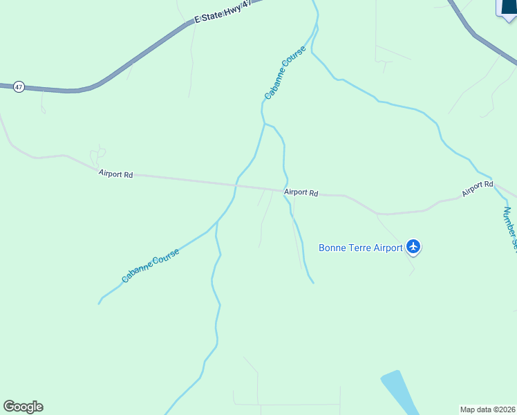 map of restaurants, bars, coffee shops, grocery stores, and more near 1156 Airport Road in Bonne Terre