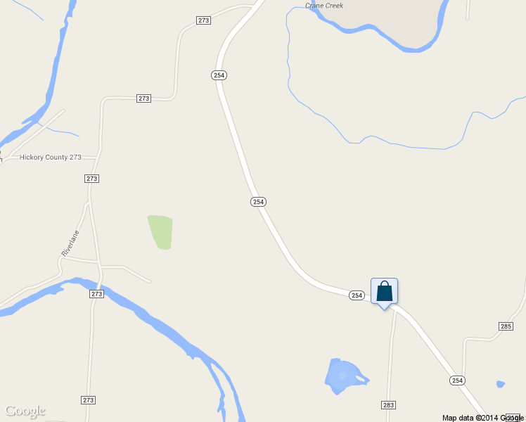 map of restaurants, bars, coffee shops, grocery stores, and more near Highway 254 in Hermitage