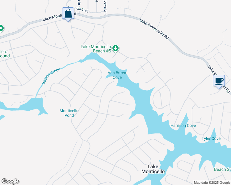 map of restaurants, bars, coffee shops, grocery stores, and more near 42 Marwood Drive in Palmyra