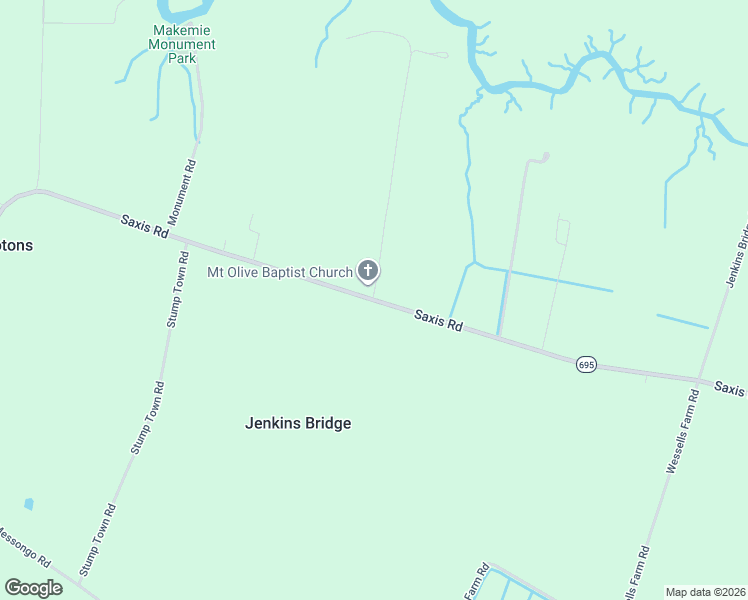 map of restaurants, bars, coffee shops, grocery stores, and more near 25367 Saxis Road in Temperanceville