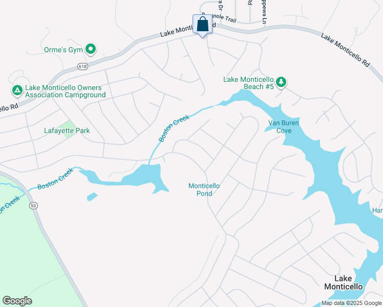map of restaurants, bars, coffee shops, grocery stores, and more near 426 Jefferson Drive in Palmyra