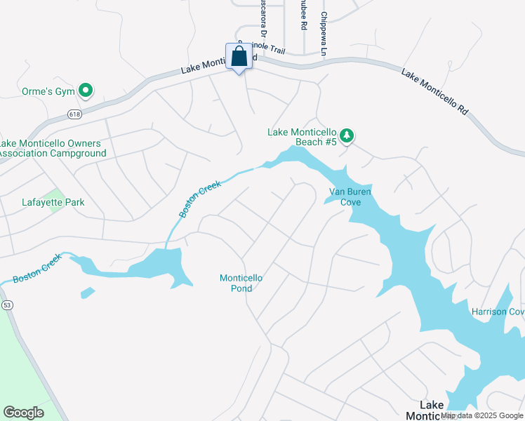 map of restaurants, bars, coffee shops, grocery stores, and more near 13 Sherwood Drive in Palmyra
