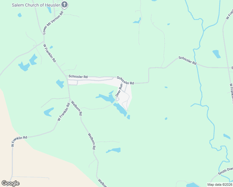 map of restaurants, bars, coffee shops, grocery stores, and more near 176 Deer Run in Evansville