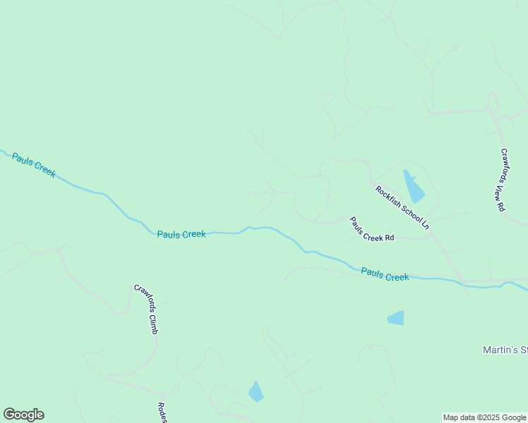 map of restaurants, bars, coffee shops, grocery stores, and more near 615 Pauls Creek Road in Afton