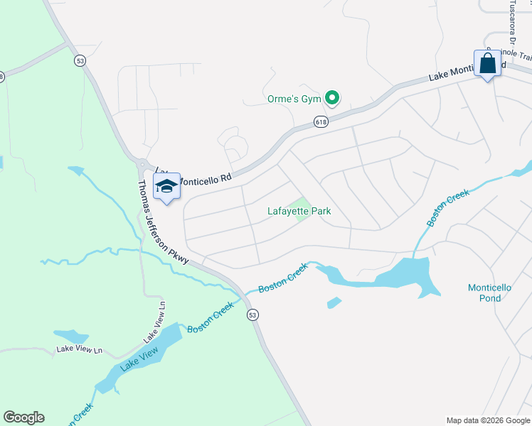 map of restaurants, bars, coffee shops, grocery stores, and more near 30 Begum Road in Palmyra