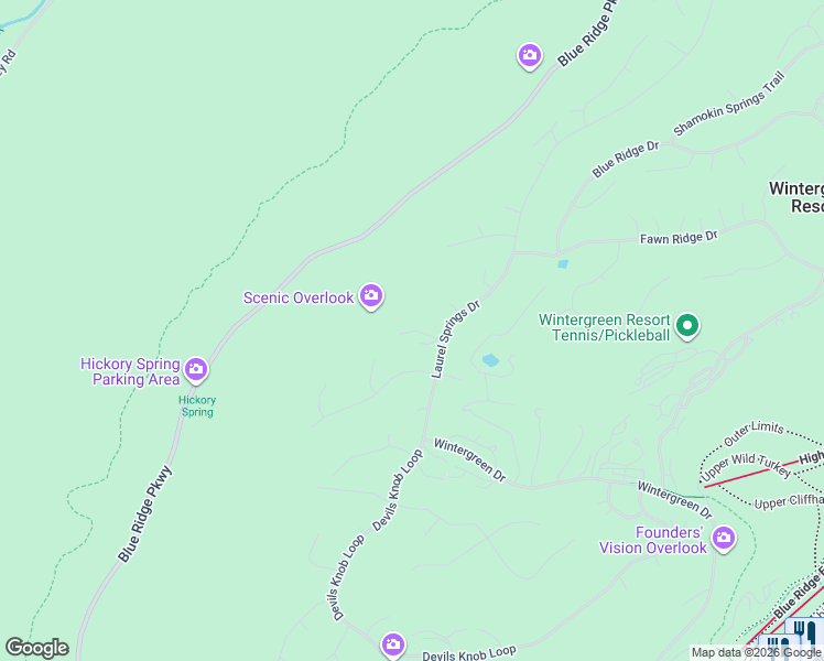 map of restaurants, bars, coffee shops, grocery stores, and more near 74 Crab Orchard Lane in Roseland