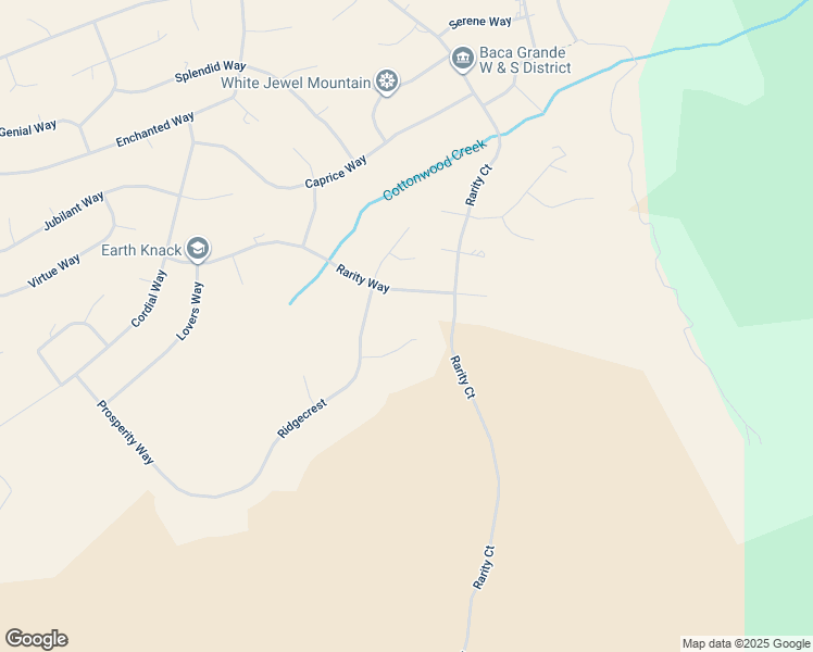 map of restaurants, bars, coffee shops, grocery stores, and more near 4519 Grayline Way in Crestone