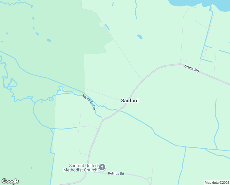 map of restaurants, bars, coffee shops, grocery stores, and more near 8429 Whites Road in Sanford