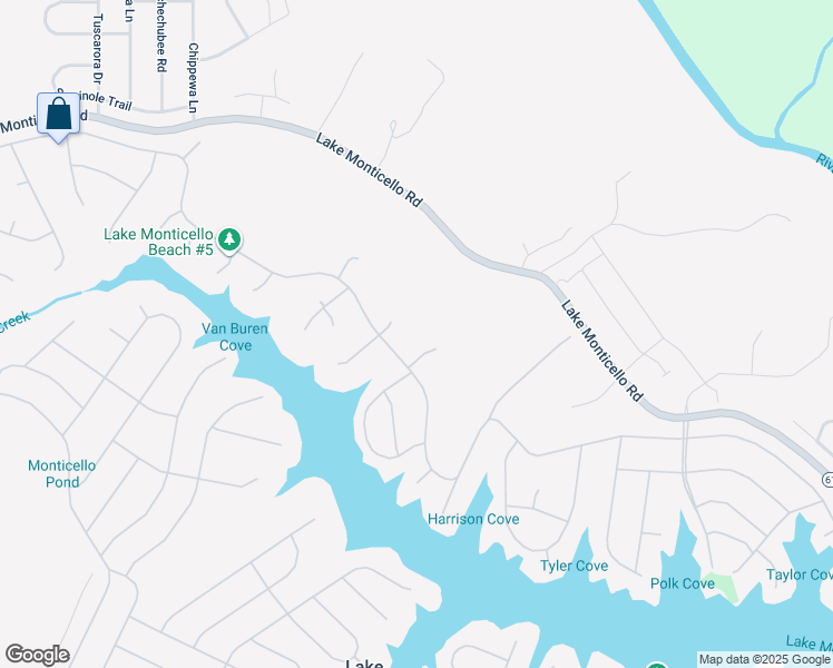 map of restaurants, bars, coffee shops, grocery stores, and more near 8 Chestnut Court in Palmyra