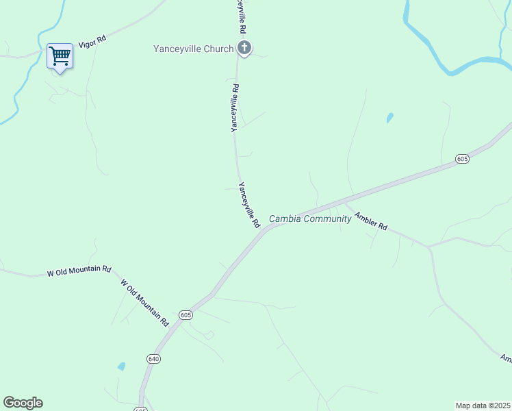 map of restaurants, bars, coffee shops, grocery stores, and more near 94 Yanceyville Road in Louisa