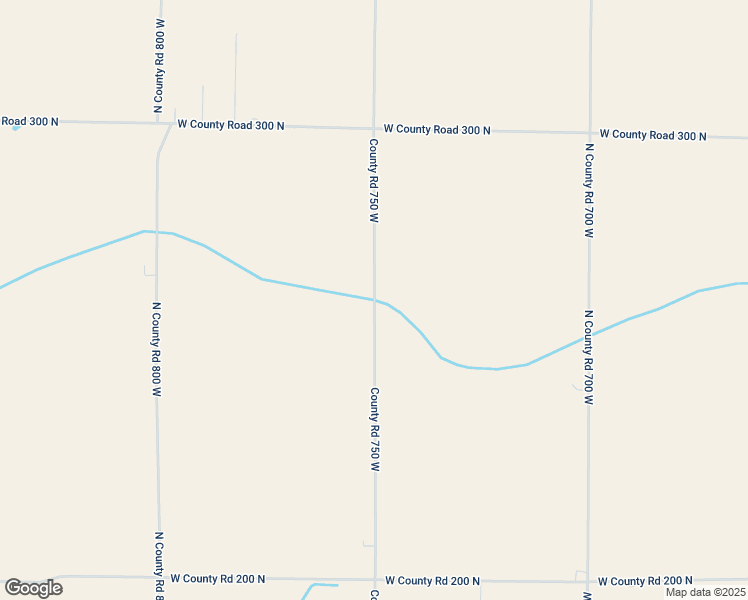 map of restaurants, bars, coffee shops, grocery stores, and more near 2086 North County Road 750 West in Richland City
