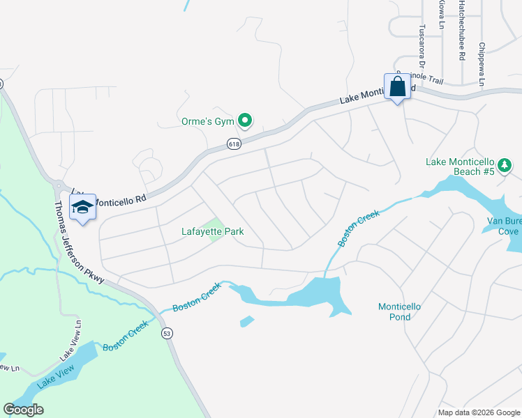 map of restaurants, bars, coffee shops, grocery stores, and more near 1 Bernardsburg Road in Palmyra
