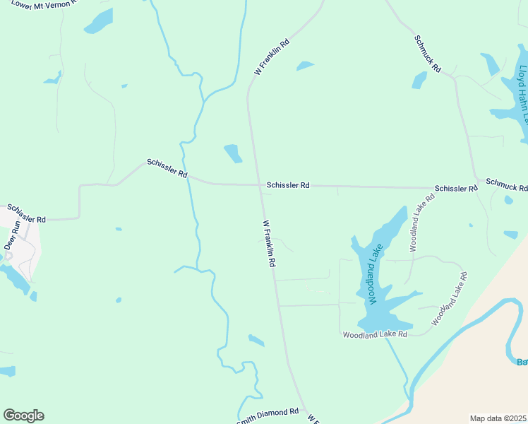 map of restaurants, bars, coffee shops, grocery stores, and more near 4847-5089 West Franklin Road in Evansville