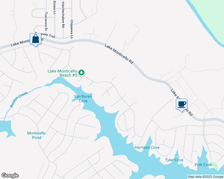 map of restaurants, bars, coffee shops, grocery stores, and more near 4 Clark Court in Palmyra