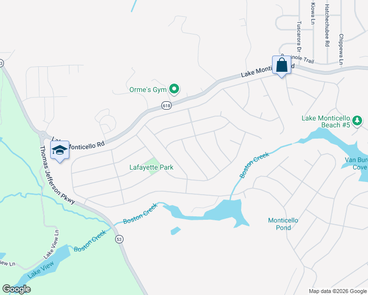 map of restaurants, bars, coffee shops, grocery stores, and more near 21 Bernardsburg Road in Palmyra