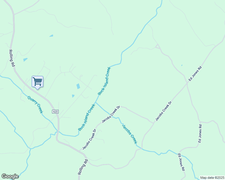 map of restaurants, bars, coffee shops, grocery stores, and more near 4051 Jacobs Creek Drive in Scottsville