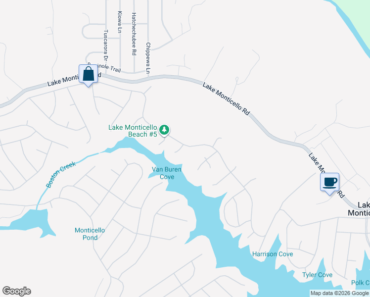 map of restaurants, bars, coffee shops, grocery stores, and more near 2 Kanawha Court in Palmyra