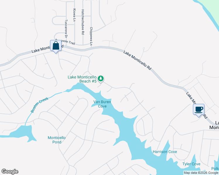 map of restaurants, bars, coffee shops, grocery stores, and more near 2 Kanawha Court in Palmyra